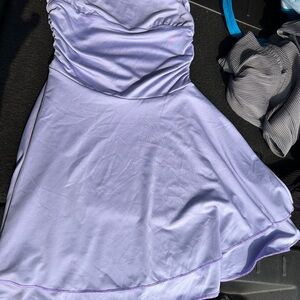 SHEIN Lavender Mini Dress